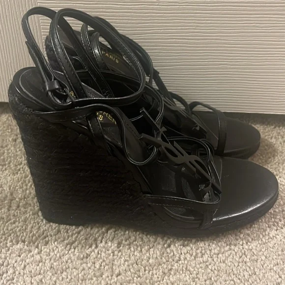 YSL Wedge Sandal - Picture 3 of 5